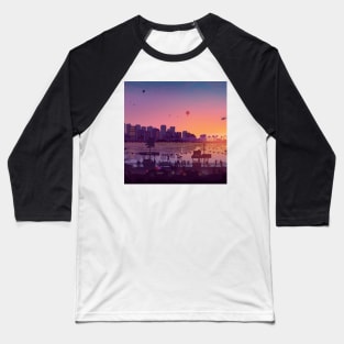 California Landscape \ GTA style Baseball T-Shirt